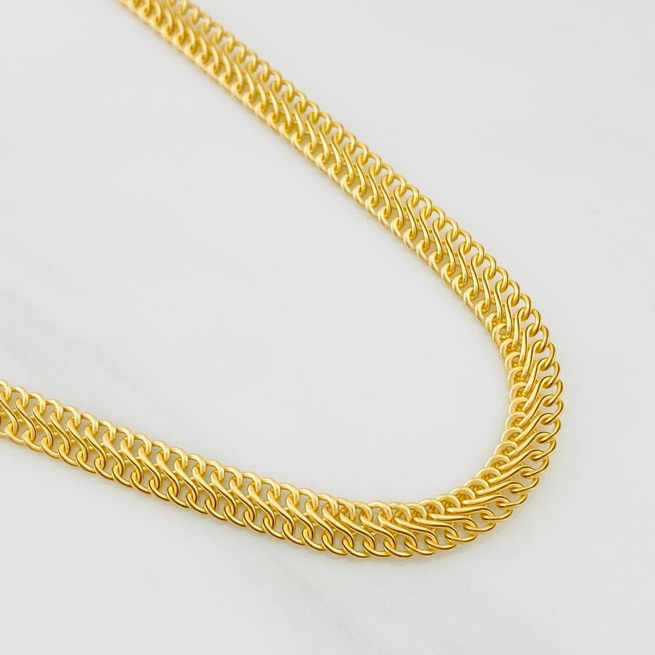Cadena Sedusa 3.5g / 60cm / 3.15mm Oro Amarillo 18K