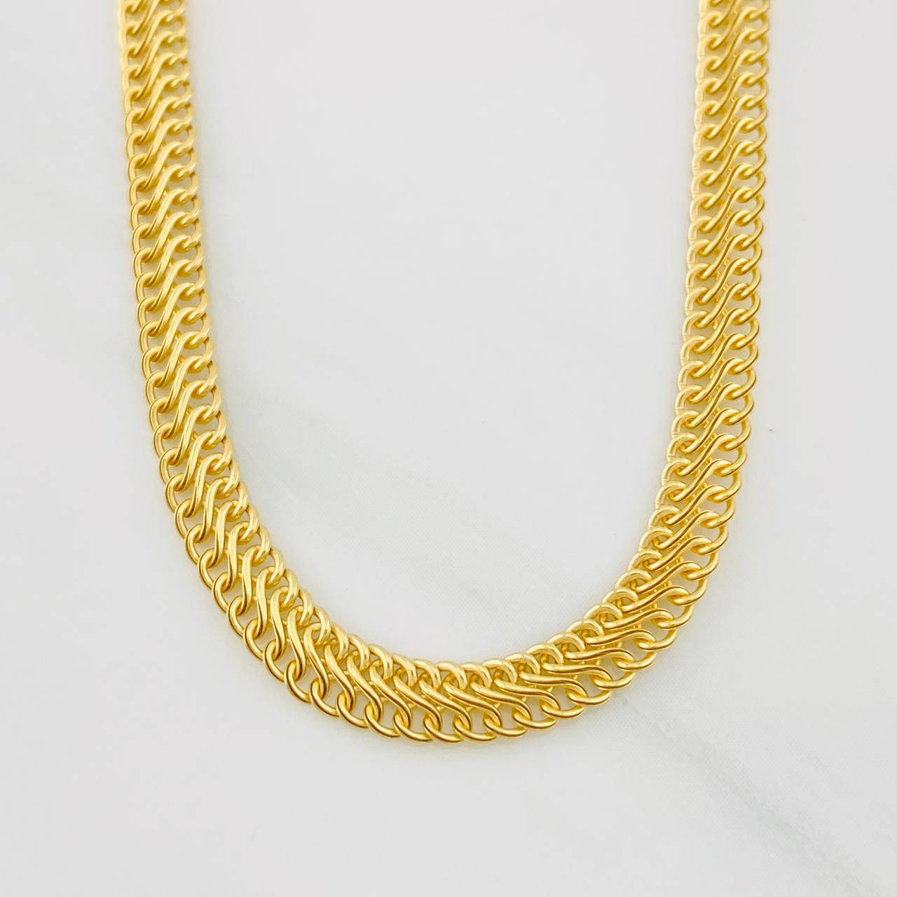 Cadena Sedusa 3.5g / 60cm / 3.15mm Oro Amarillo 18K