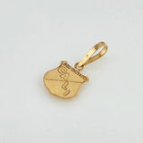 Dije Escudo Deportivo Cali 0.5gr / 2.3cm / Oro Amarillo 18K ©