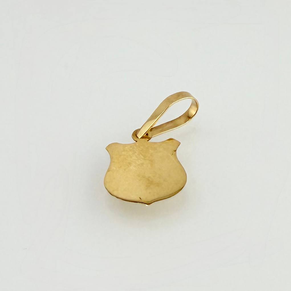 Dije Escudo Deportivo Cali 0.5gr / 2.3cm / Oro Amarillo 18K ©