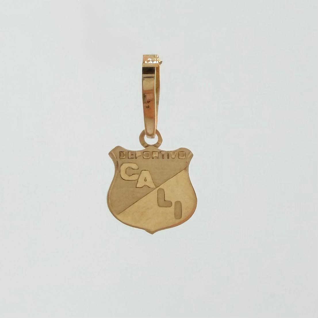 Dije Escudo Deportivo Cali 0.5gr / 2.3cm / Oro Amarillo 18K ©