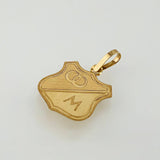 Dije Escudo Deportivo Millonarios  1.1gr / 2.8cm / Oro Amarillo 18K ©