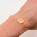 Herraje Escudo Deportivo America 0.6gr / 2.7cm / Oro Amarillo 18K ©