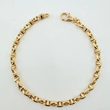 Pulso Marinero 5.3gr / 20cm / 4.4mm +3 Oro Amarillo 18K *