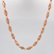 Cadena Rustica X  14.5gr / 62.5cm / 4.45mm Oro Rosa 18K $