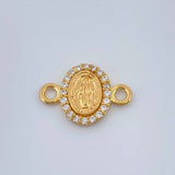 Herraje Virgen Milagrosa 0.65gr / 1.4cm / Oro Amarillo 18K %
