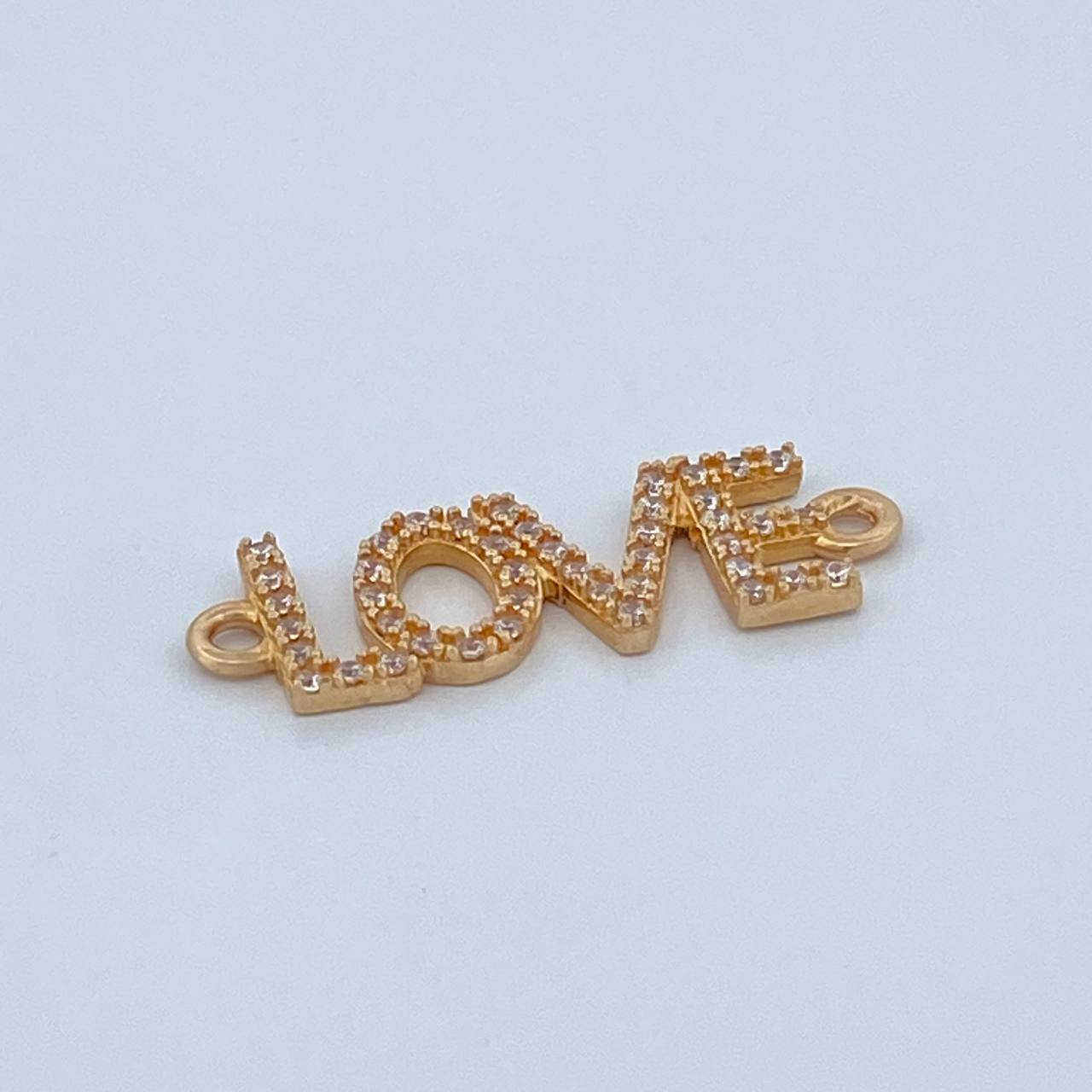 Herraje Love 1.4gr / 2.4cm / Oro Amarillo 18K %