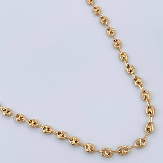 Cadena GC 6.3gr / 61.3cm / 3mm Oro Amarillo 18K %