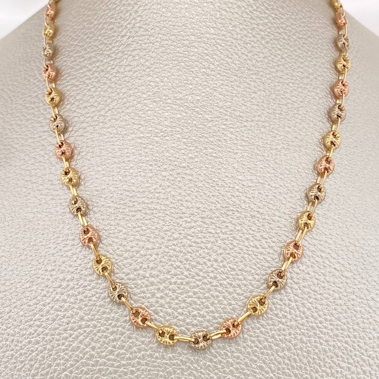 Cadena GC 12.7gr / 62cm / 4.55mm Tres Oros 18K %
