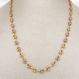 Cadena GC 12.7gr / 62cm / 4.55mm Tres Oros 18K %