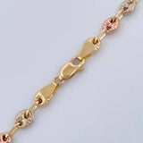 Cadena GC 12.7gr / 62cm / 4.55mm Tres Oros 18K %
