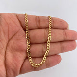 Cadena Cubana 8.25gr / 69.5cm / 3.2mm Oro Amarillo +1 18K %
