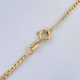 Cadena Cubana 4.75gr / 71cm / 2.33mm Oro Amarillo +1 18K %