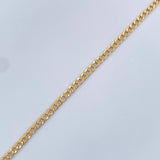 Pulso Cubano 1.95gr / 19cm / 2.63mm Oro Amarillo +1 18K &