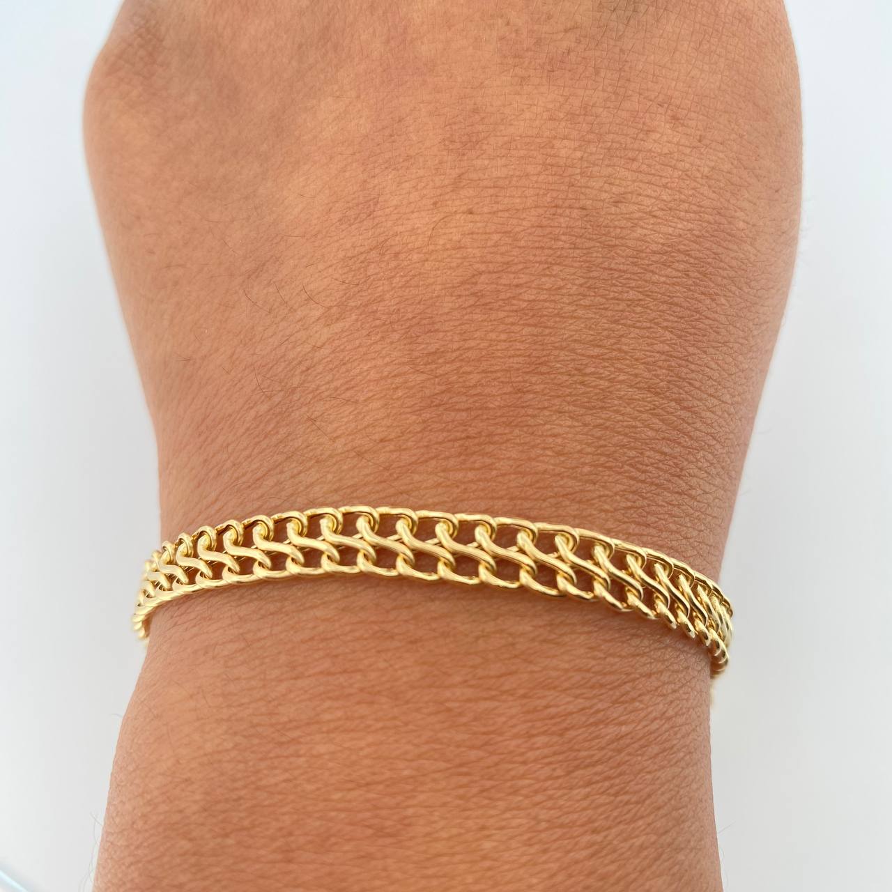 Pulso Sedusa 3.4gr / 18.6cm / 5.65mm Oro Amarillo +3 18K %