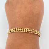 Pulso Sedusa 3.4gr / 18.6cm / 5.65mm Oro Amarillo +3 18K %