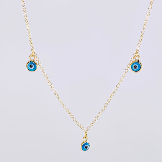 Cadena Aro Seguido Ojo Turco 2.05g / 45cm / 1.3mm Oro Amarillo 18K