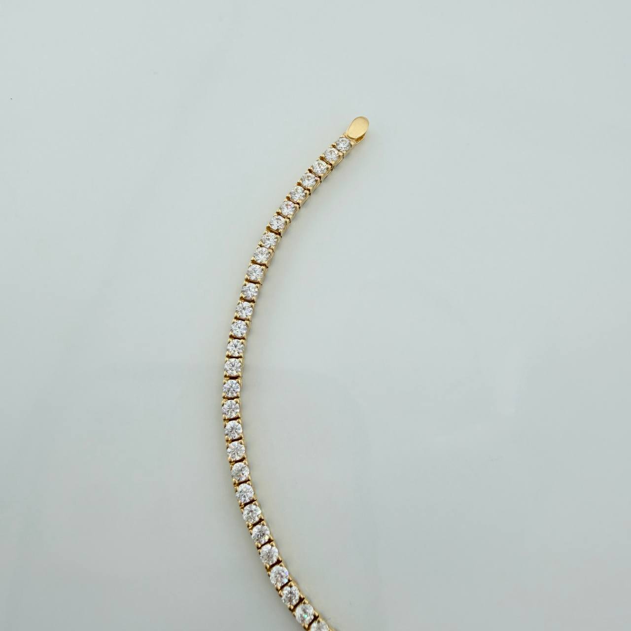 Pulso Tennis Doble Faz 7gr / 18cm / 2.53mm Oro Amarillo 18K