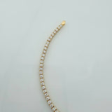 Pulso Tennis Doble Faz 7gr / 18cm / 2.53mm Oro Amarillo 18K