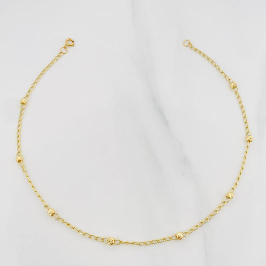 Cadena Espiga 3.05 g / 46 cm / 0.6 mm Oro Amarillo 18K