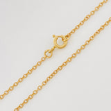 Cadena Aro Seguido 3 g / 50 cm / 0.6 mm Oro Amarillo 18K