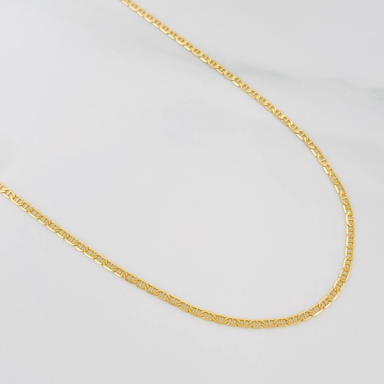 Cadena Escalera 1.55 g / 40 cm / 1.4 mm Oro Amarillo 18K
