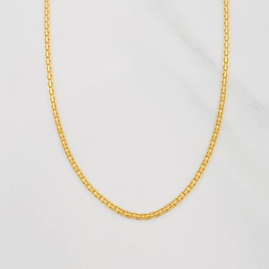 Cadena China 2 g / 45 cm / 1.6 mm Oro Amarillo 18K
