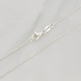 Cadena Aro Seguido Trio 2.6g / 40cm / 1.2mm Plata Vermeil 925