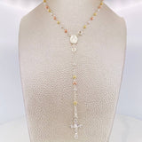 Rosario Virgen Milagrosa 7.45g / 55cm / 3mm Plata Vermeil 925