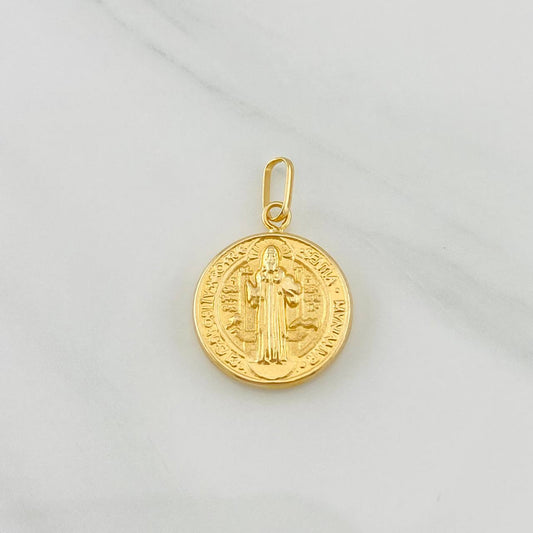 Dije San Benito 0.8g / 2cm Oro Amarillo 18K