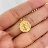 Dije San Benito 0.85g / 2cm Oro Amarillo 18K