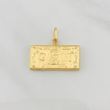 Dije One Dolar 0.9g / 1.05cm Oro Amarillo 18K