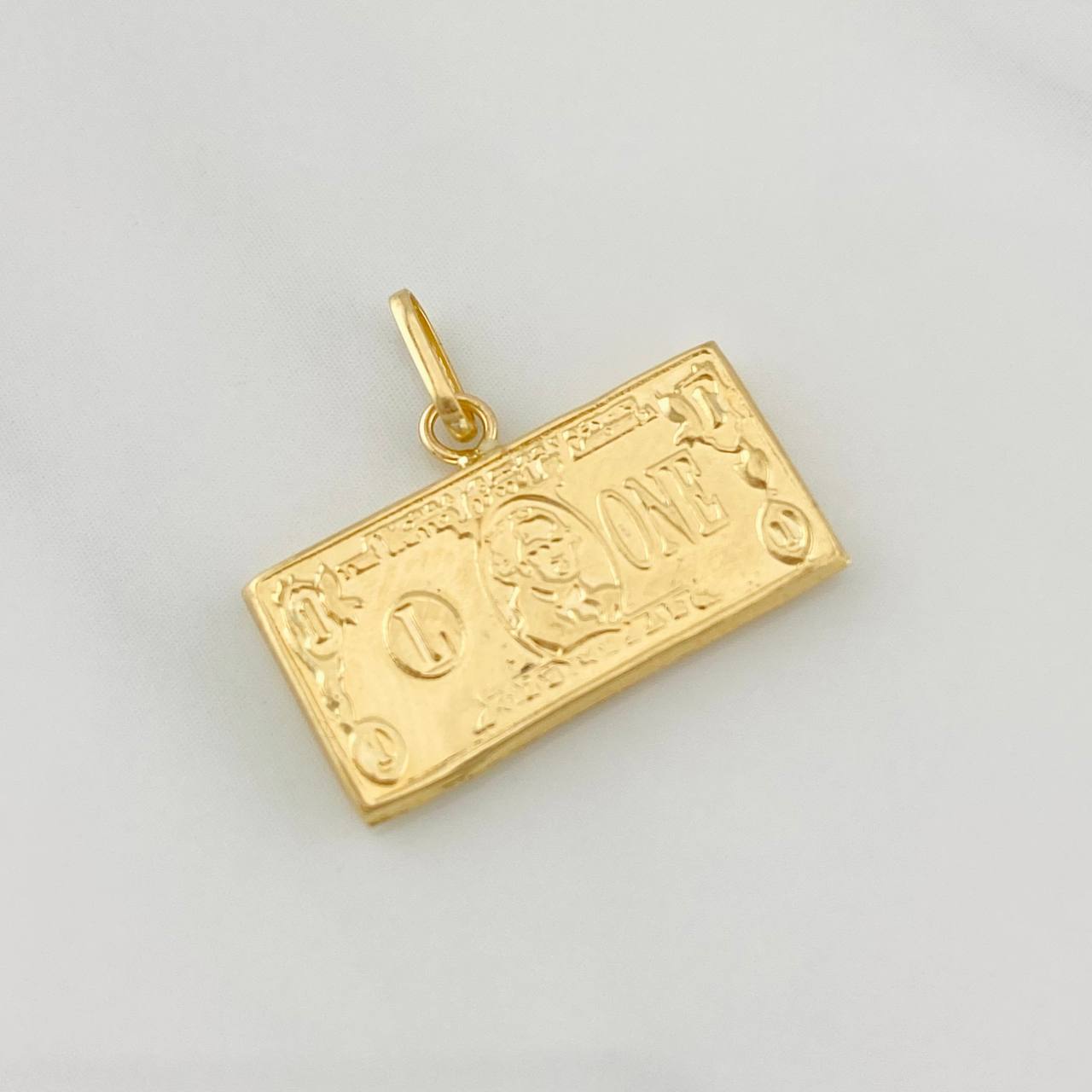 Dije One Dolar 0.9g / 1.05cm Oro Amarillo 18K