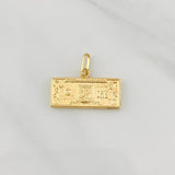 Dije One Dolar 0.85g / 1.05cm Oro Amarillo 18K