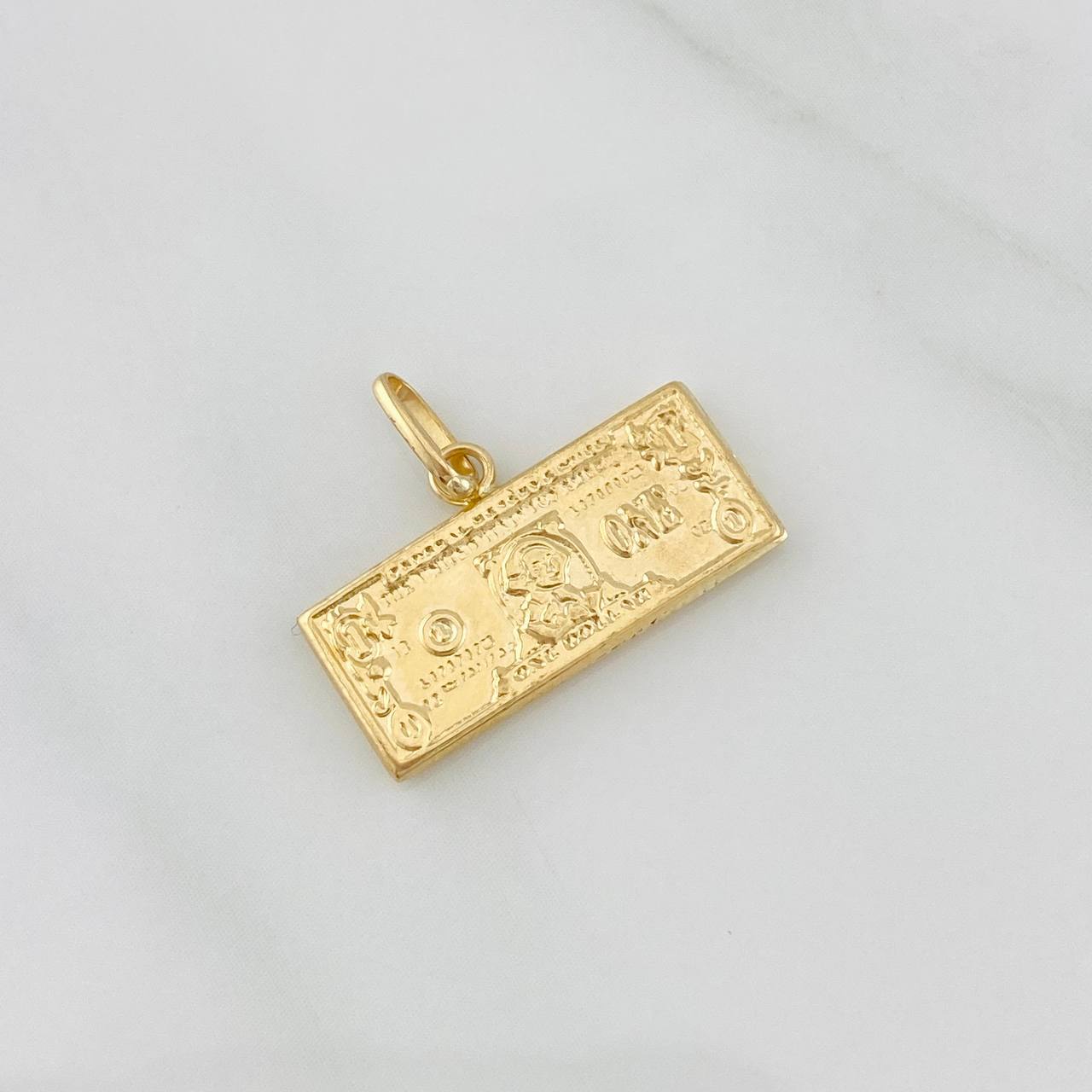 Dije One Dolar 0.85g / 1.05cm Oro Amarillo 18K