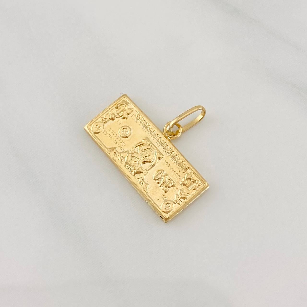 Dije One Dolar 0.85g / 1.05cm Oro Amarillo 18K