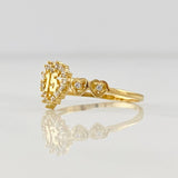 Anillo Corazones 15´s 1.6g / T7 1/2 Oro Amarillo 18K