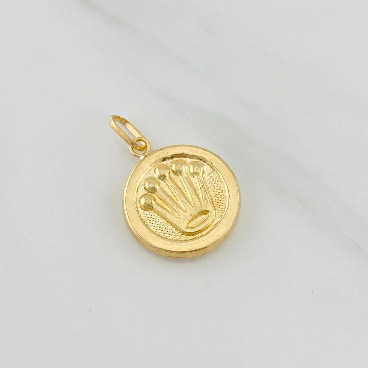 Dije Corona 0.4g / 1.5cm Oro Amarillo 18K