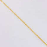 Cadena Singapur 1g / 55cm / 1mm Oro Amarillo 18K
