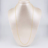 Cadena Singapur 1g / 60cm / 1mm Oro Amarillo 18K