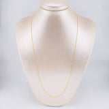 Cadena Singapur 1g / 55cm / 1mm Oro Amarillo 18K