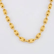 Cadena Rustica Tornillo 15.5g / 65cm / 4.8mm Oro Amarillo 18K