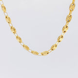 Cadena Rustica Tornillo 15.5g / 65cm / 4.8mm Oro Amarillo 18K