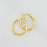 Candongas Mary 1.45g / 2cm Oro Amarillo 18K