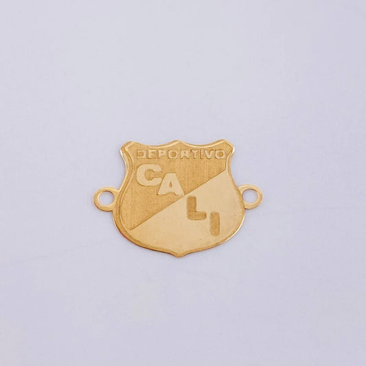 Herraje Escudo Deportivo Cali 0.45gr / 1.7cm / Oro Amarillo 18K ©