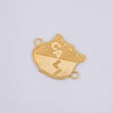 Herraje Escudo Deportivo Cali 0.45gr / 1.7cm / Oro Amarillo 18K ©