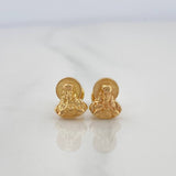 Topos Sagrado Corazon de Jesus 1.1gr / 5mm Oro Amarillo 18K %