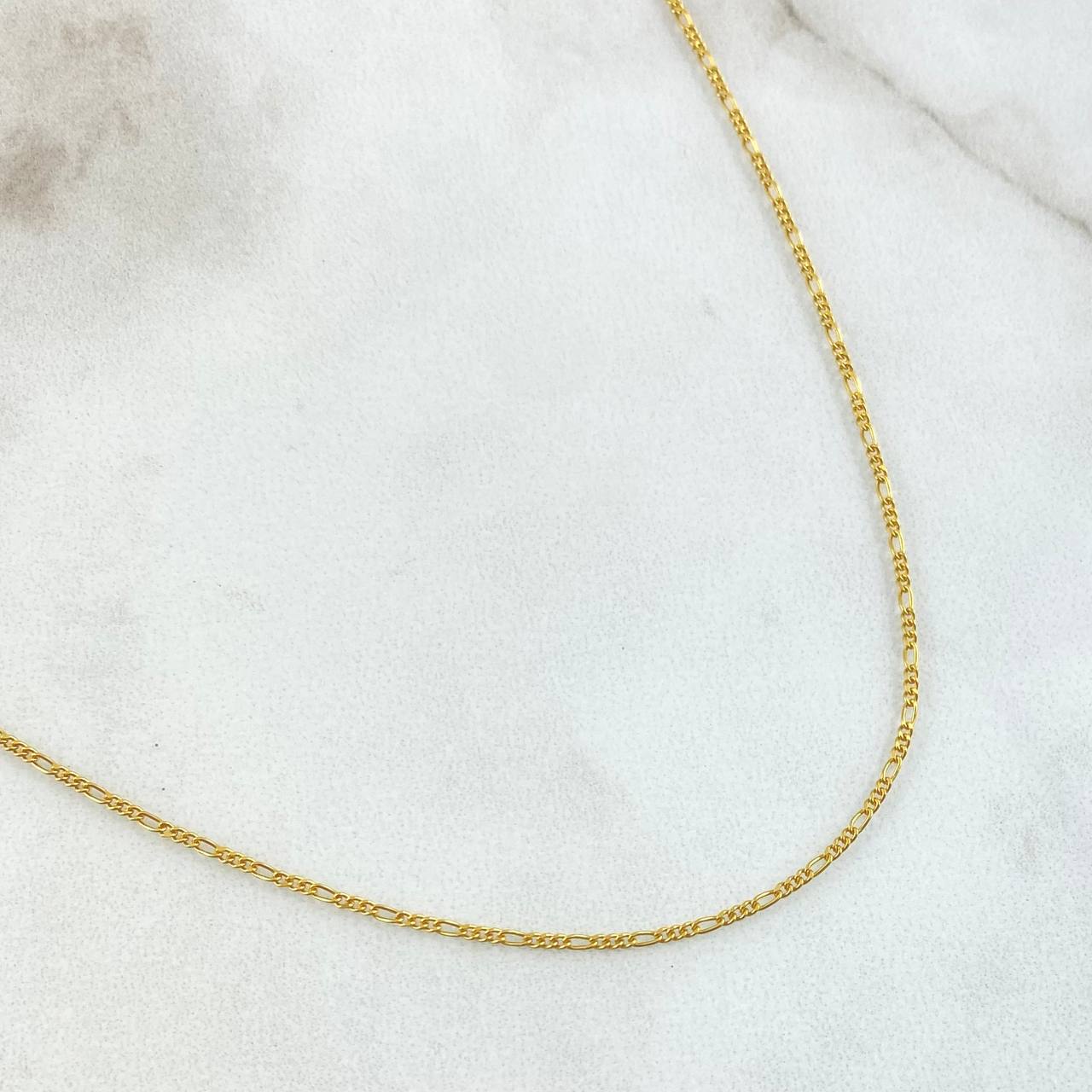 Cadena Figaro 2.3gr / 60cm / Oro Amarillo +1 18K *