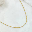 Cadena Figaro 2.25gr / 60cm / 1.1mm Oro Amarillo +1 18K ©