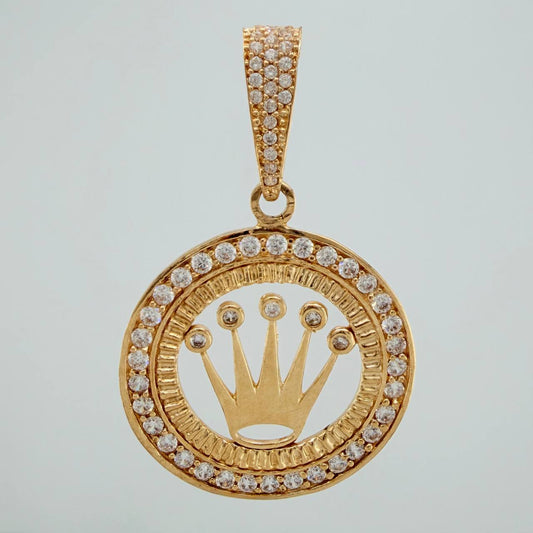 Dije Corona 9.95gr / 4.5cm / Oro Amarillo 18K